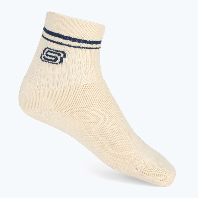 Șosete pentru copii SKECHERS Full Terry Low Crew 3 perechi white/blue 2