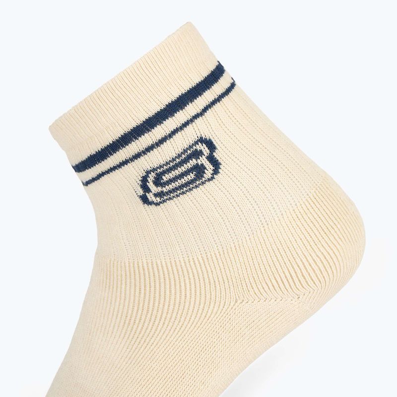 Șosete pentru copii SKECHERS Full Terry Low Crew 3 perechi white/blue 6