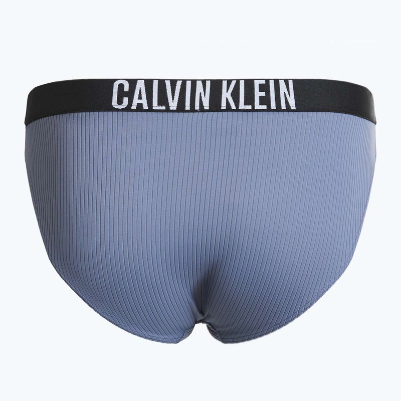 Calvin Klein costum de baie fund KW0KW02752 Intense Power Rib Bikini grisaille 2