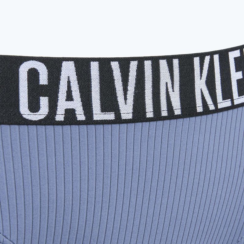 Calvin Klein costum de baie fund KW0KW02752 Intense Power Rib Bikini grisaille 3