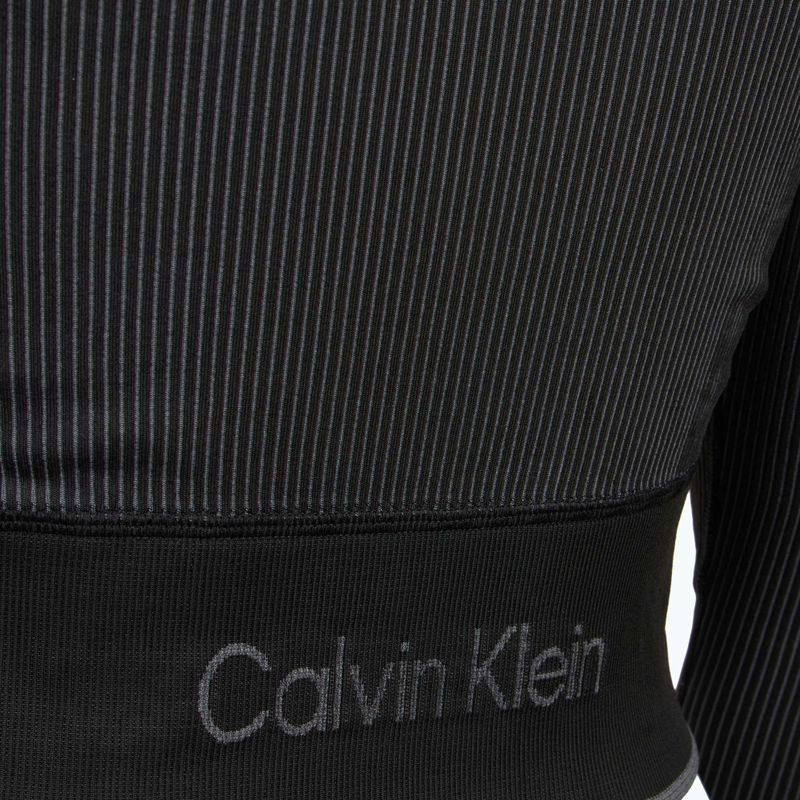 Hanorace Calvin Klein pentru femei 00GWS4J406 Fără cusătură negru 4