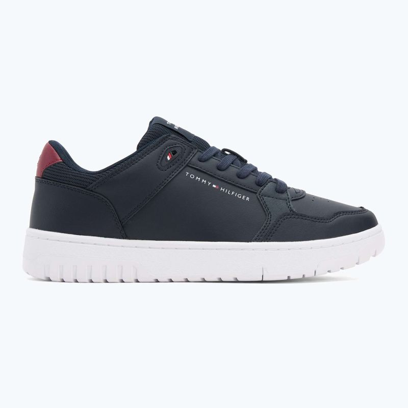 Încălțăminte pentru bărbați Tommy Hilfiger Basket Core Lite Lth Mix desert sky 2