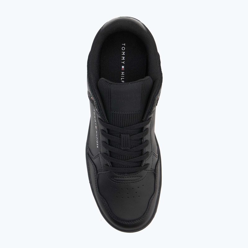 Încălțăminte pentru bărbați Tommy Hilfiger Basket Core Lite Lth Mix black 5