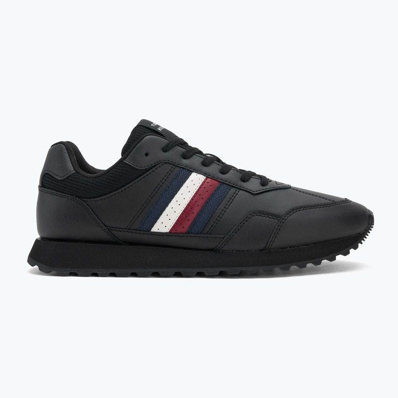 Încălțăminte pentru bărbați Tommy Hilfiger New Runner Eva Lth Stripes black 2