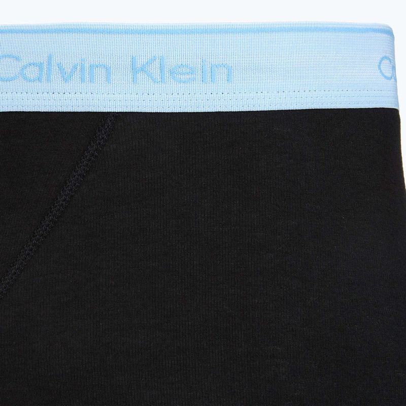 Boxeri Calvin Klein LV00NB1897 Trunk 5 perechi of black bodies with black/misty grey/purple 4