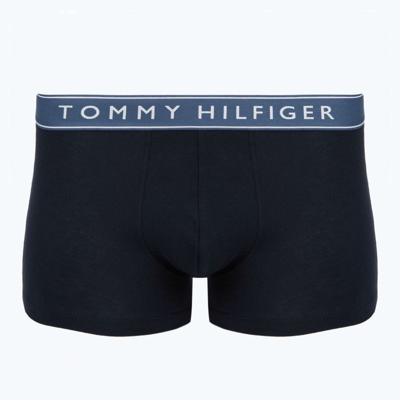 Boxeri Tommy Hilfiger Trunk WB 3 pairs purple pink/antique silverer/aegean sea 5