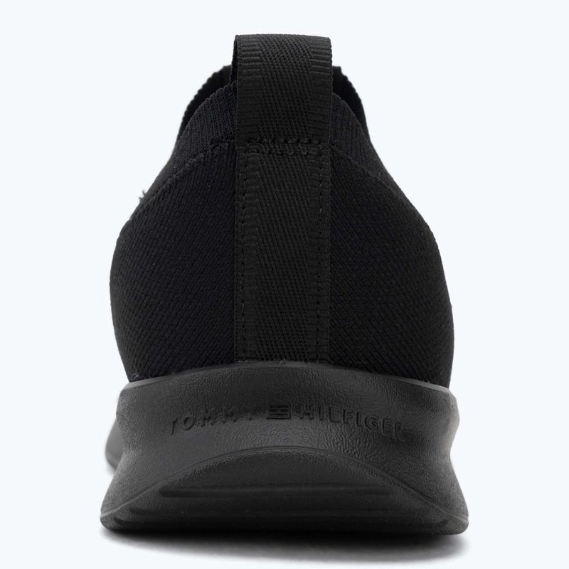Încălțăminte pentru bărbați Tommy Hilfiger Lightweight Knitted Runner black 6