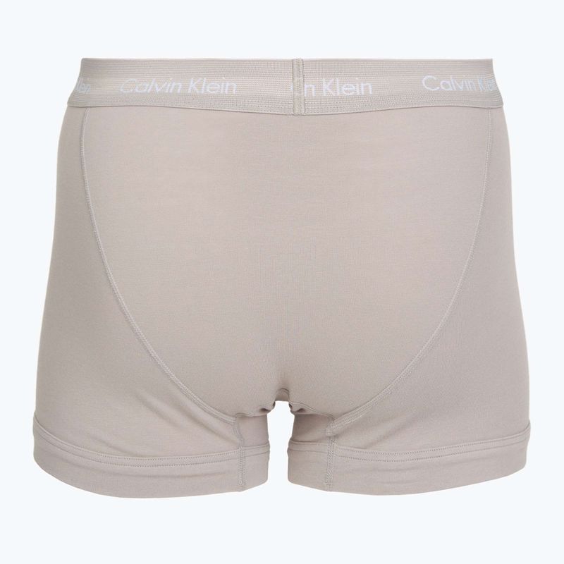 Boxeri pentru bărbați Calvin Klein 0000U2662G Trunk 3 perechi classic blue/porpoise/black 5