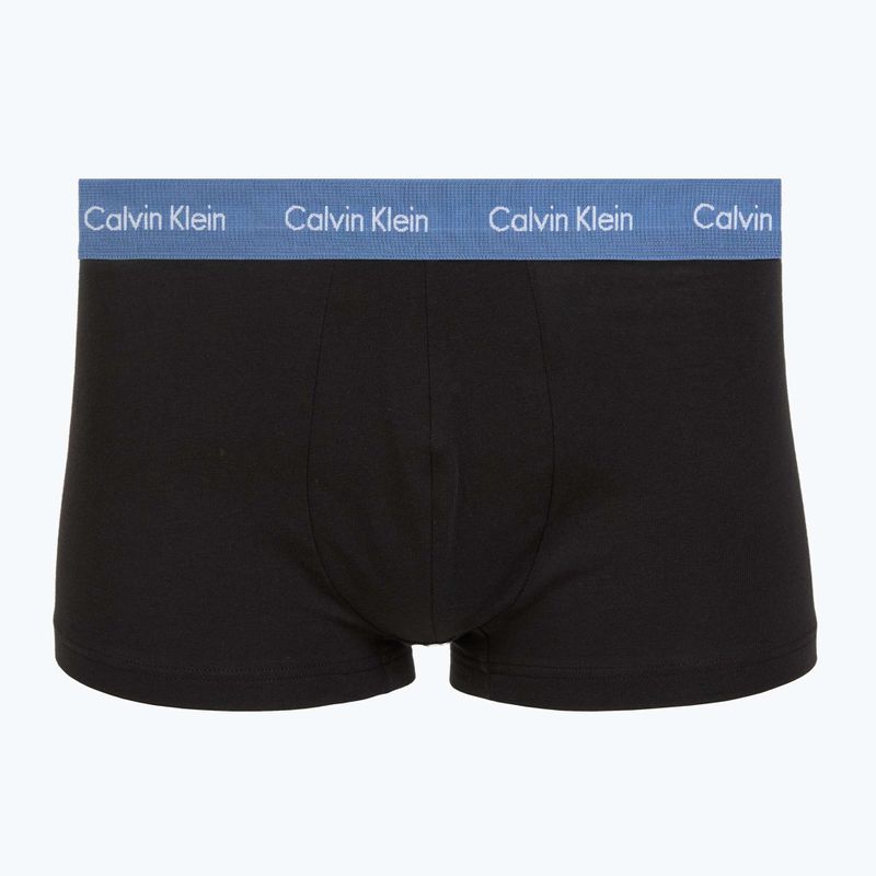 Boxeri Calvin Klein LV00NB4412 Low Rise Trunk 5 perechi of black bodies with driftwood/moonlight 4