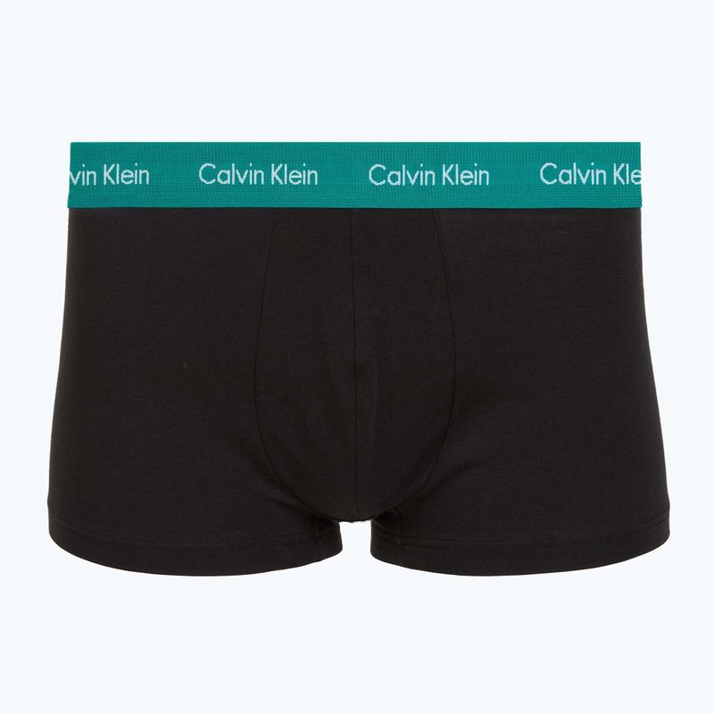 Boxeri Calvin Klein LV00NB4412 Low Rise Trunk 5 perechi of black bodies with driftwood/moonlight 5