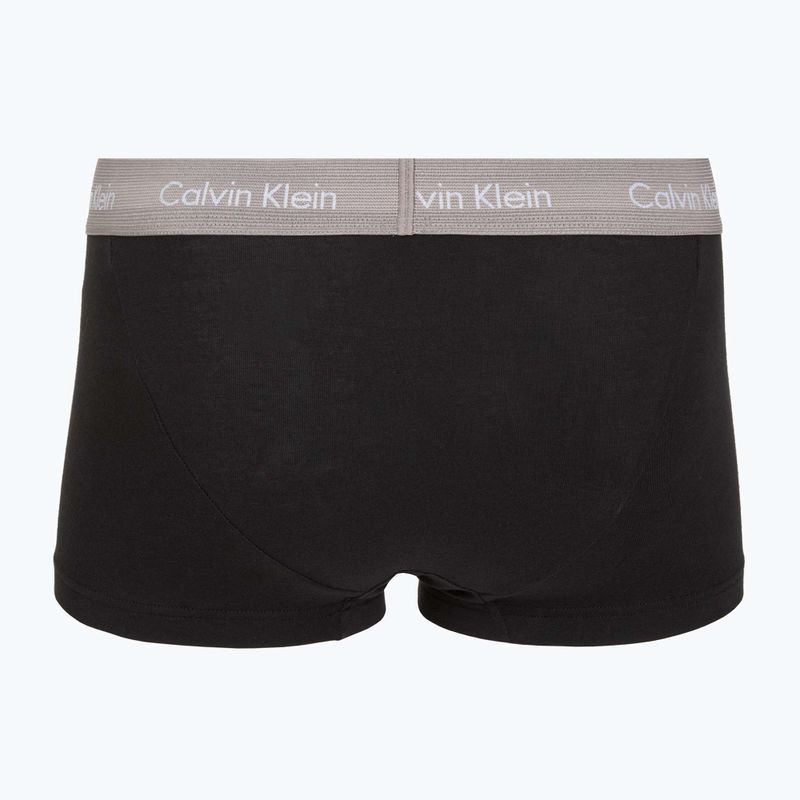 Boxeri Calvin Klein LV00NB4412 Low Rise Trunk 5 perechi of black bodies with driftwood/moonlight 7