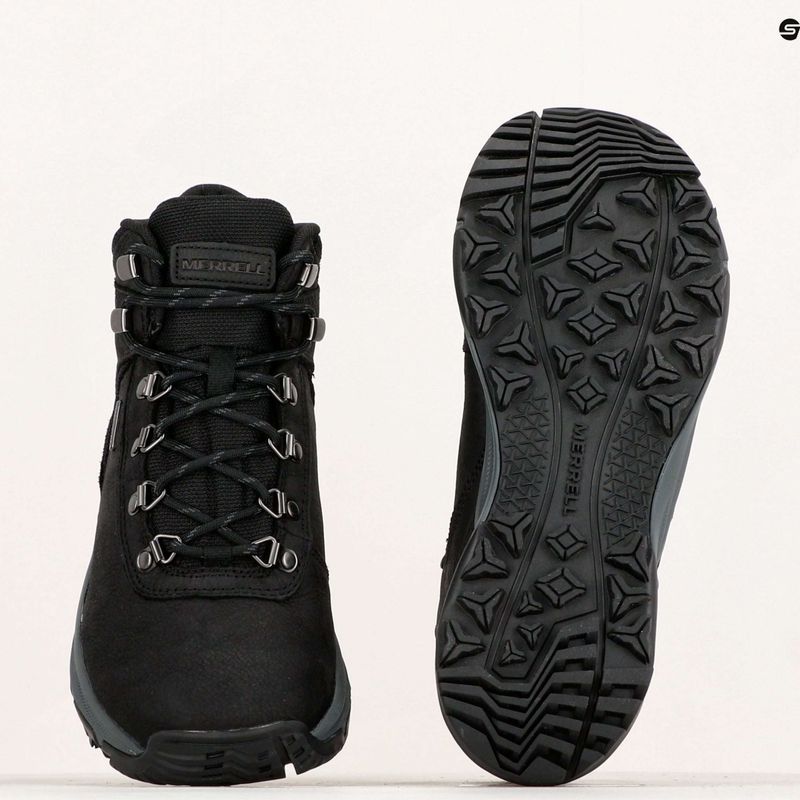 Încălțăminte de trekking pentru bărbați Merrell Erie Mid Ltr WP black 15
