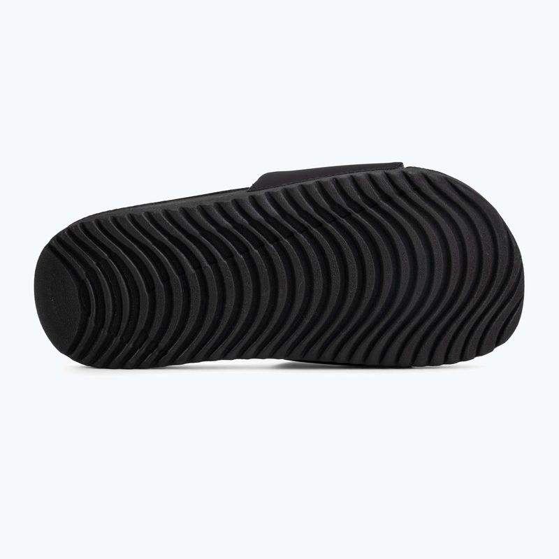 Papuci pentru copii Nike Kawa black/metallic gold 4