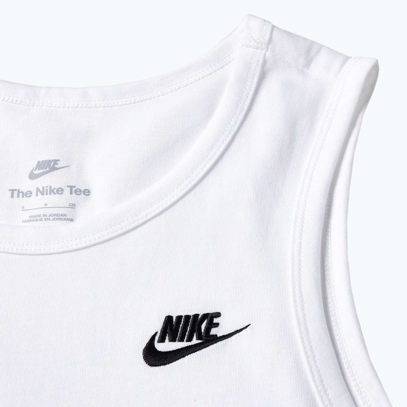 Tank top pentru bărbați Nike Sportswear Club TT white/black 3