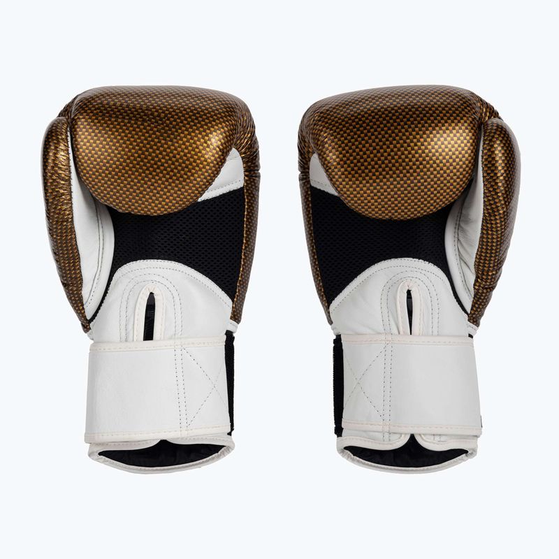 Top King Muay Thai Muay Thai Muay Thai Empower mănuși de box alb TKBGEM-02A-WH-GD-10 3