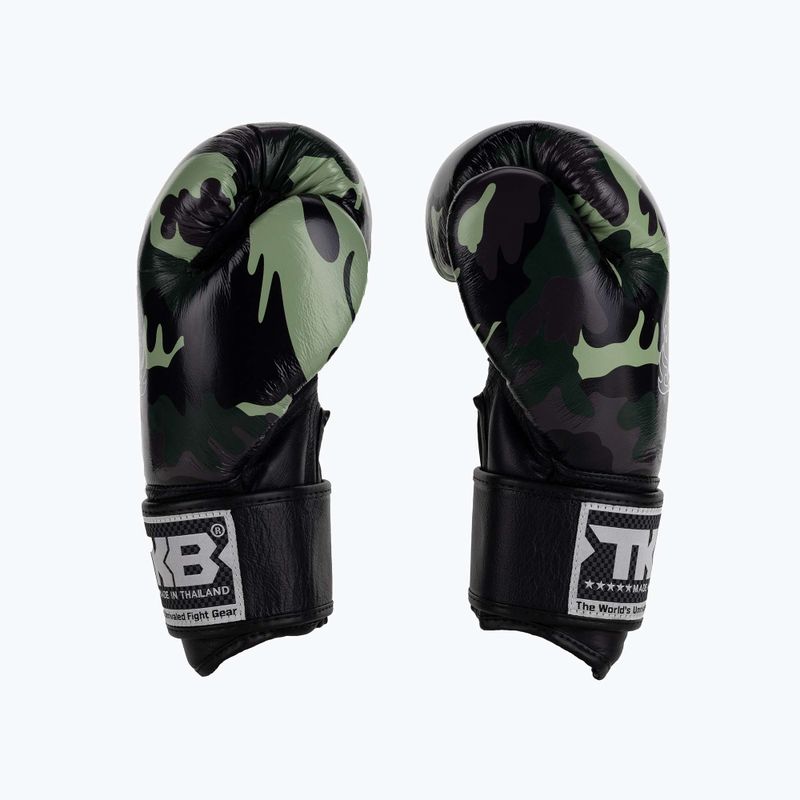 Top King Muay Thai Muay Thai Muay Thai Empower mănuși de box verde TKBGEM-03A-GN-10OZ 4