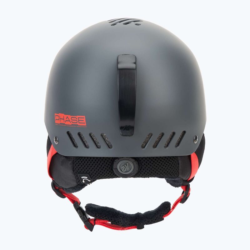 Cască de schi K2 Phase Pro gunmetal 3