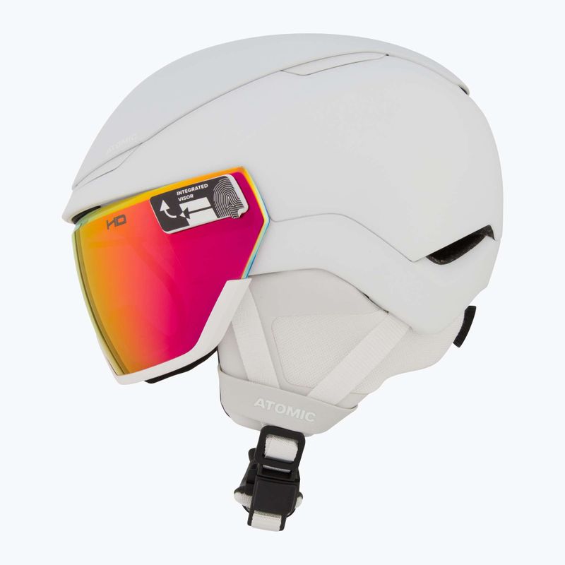 Cască de schi Atomic Revent GT Amid Visor HD white heather/red hd 4