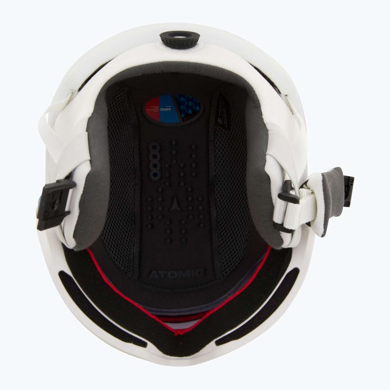 Cască de schi Atomic Revent GT Amid Visor HD white heather/red hd 5