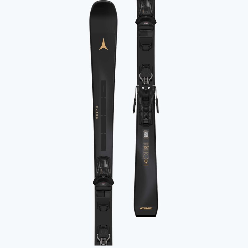 Schiuri de coborâre pentru femei Atomic Cloud C9 Revoshock Light + legături M10 GW black 8