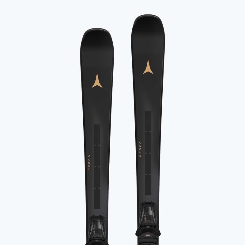 Schiuri de coborâre pentru femei Atomic Cloud C9 Revoshock Light + legături M10 GW black 9