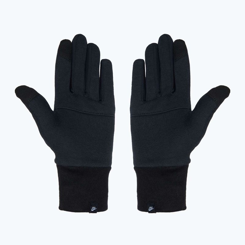 Mănuși de alergare pentru femei Nike Club Fleece black/white 3