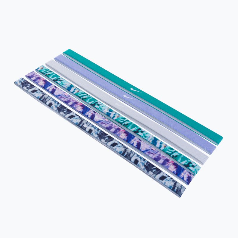 Benzi de cap Nike imprimate 6 buc. verde/violet N0002545-322 2