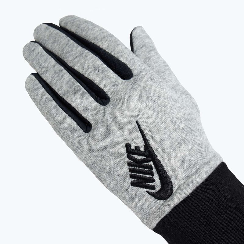 Mănuși de alergare pentru femei  Nike Club Fleece grey heather/black/black 4