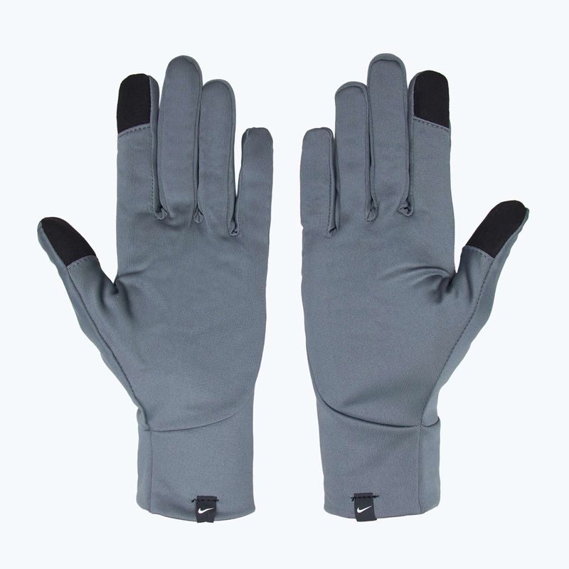 Mănuși de alergare pentru bărbați Nike Pacer Lightweight RG smoke grey/smoke grey/silver 3