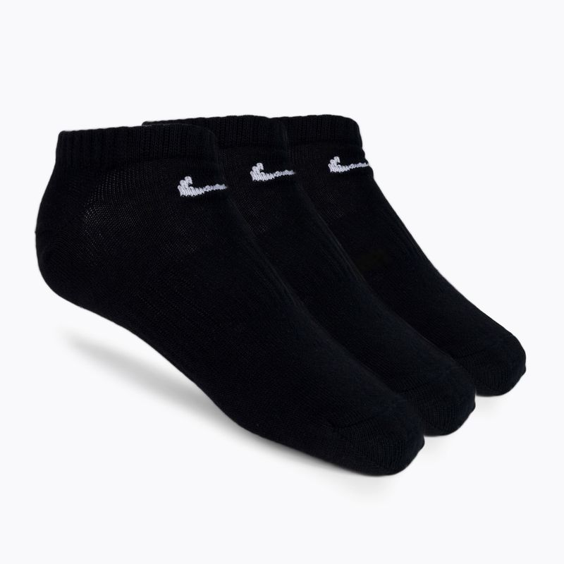 Șosete de antrenament Nike Everyday Lightweight No Show 3pak negru SX7678-010