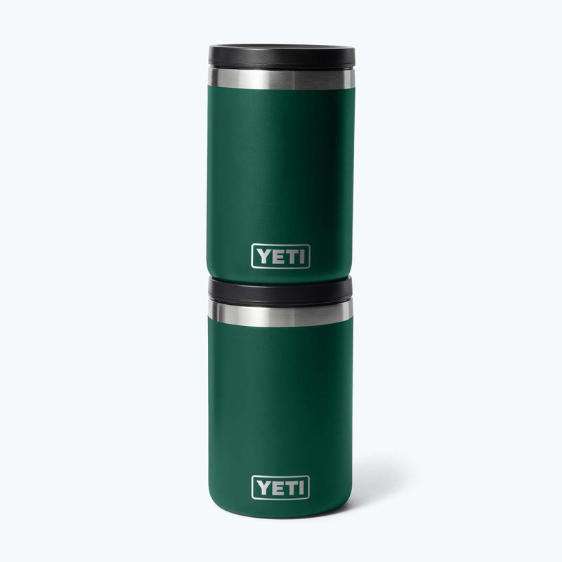 Termos pentru alimente YETI R16 Food Jar 473 ml black forest green 4