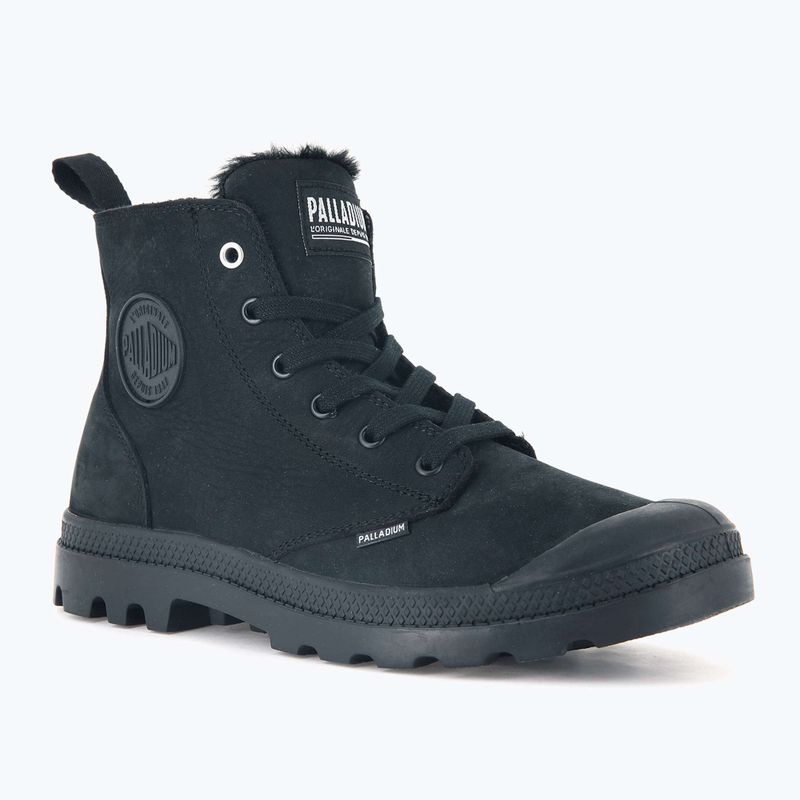 Palladium pantofi pentru bărbați Pampa HI ZIP WL negru 8