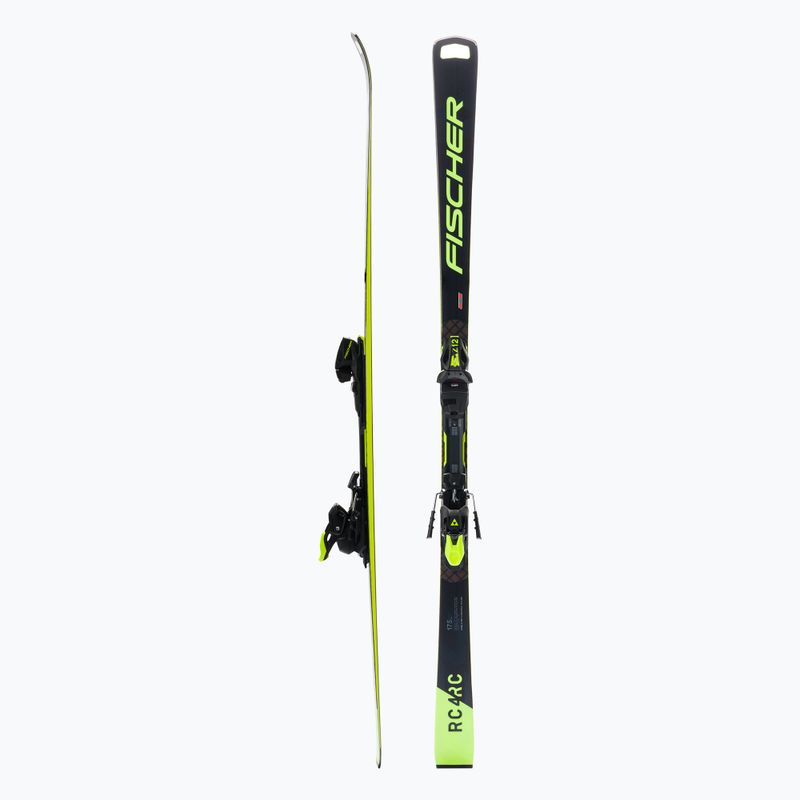 Schiuri de coborâre pentru bărbați Fischer RC4 WC RC MT + RC4 Z12 PR, negru, P06020 2