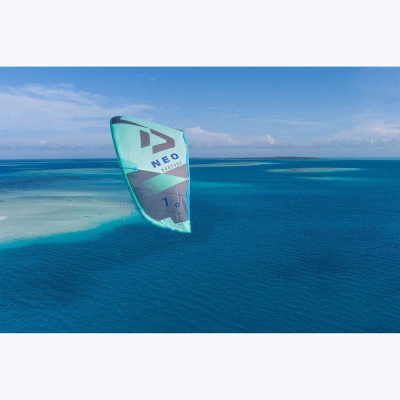 Zmeu de kitesurfing DUOTONE Neo 2024 mint/dark grey 9