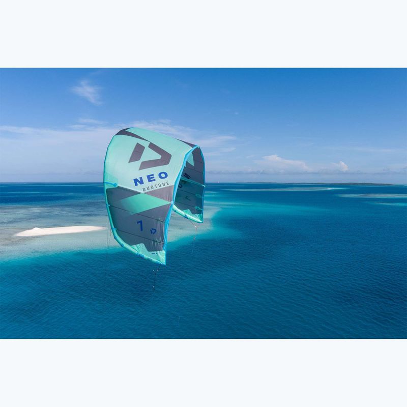 Zmeu de kitesurfing DUOTONE Neo 2024 mint/dark grey 10