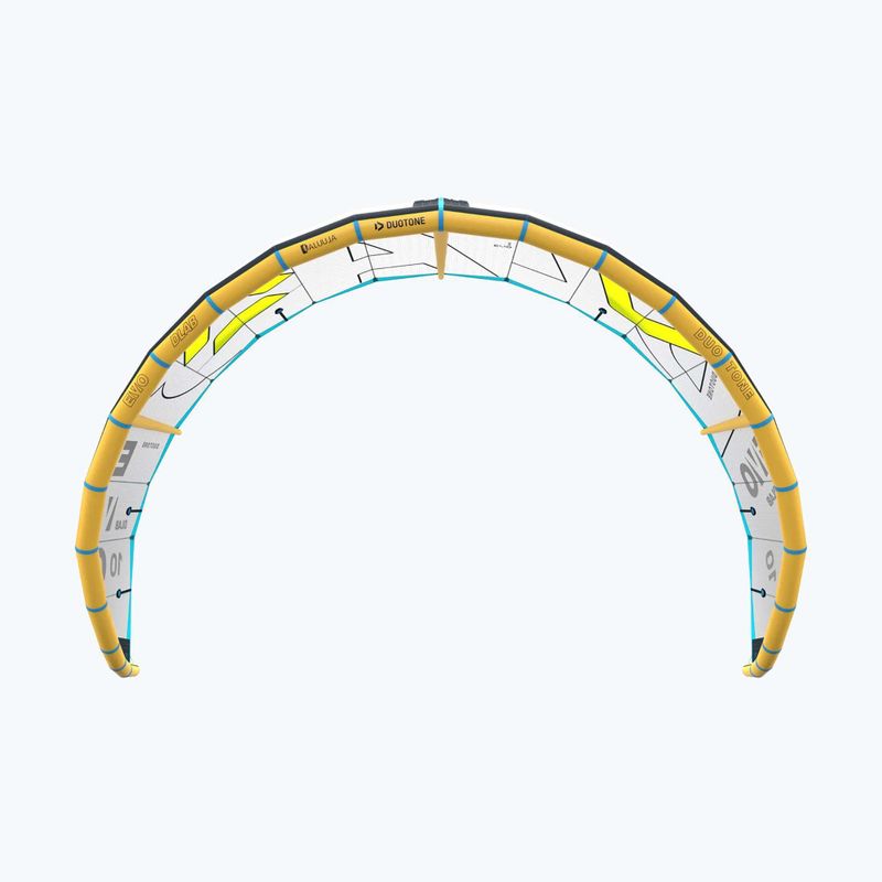 Zmeu de kitesurfing Duotone Evo D/LAB grey/lime 5