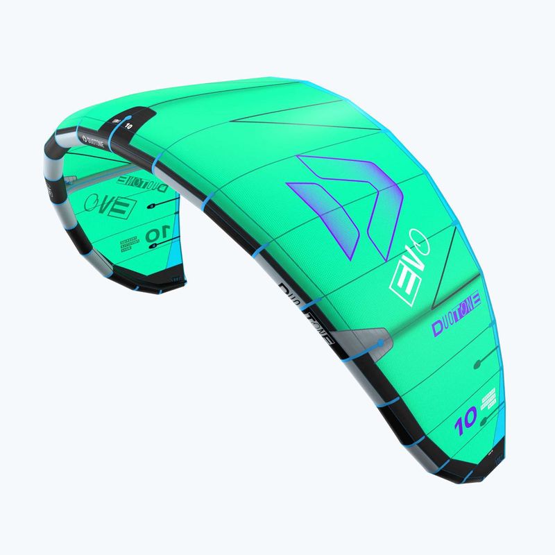 Zmeu de kitesurfing Duotone Evo green 2
