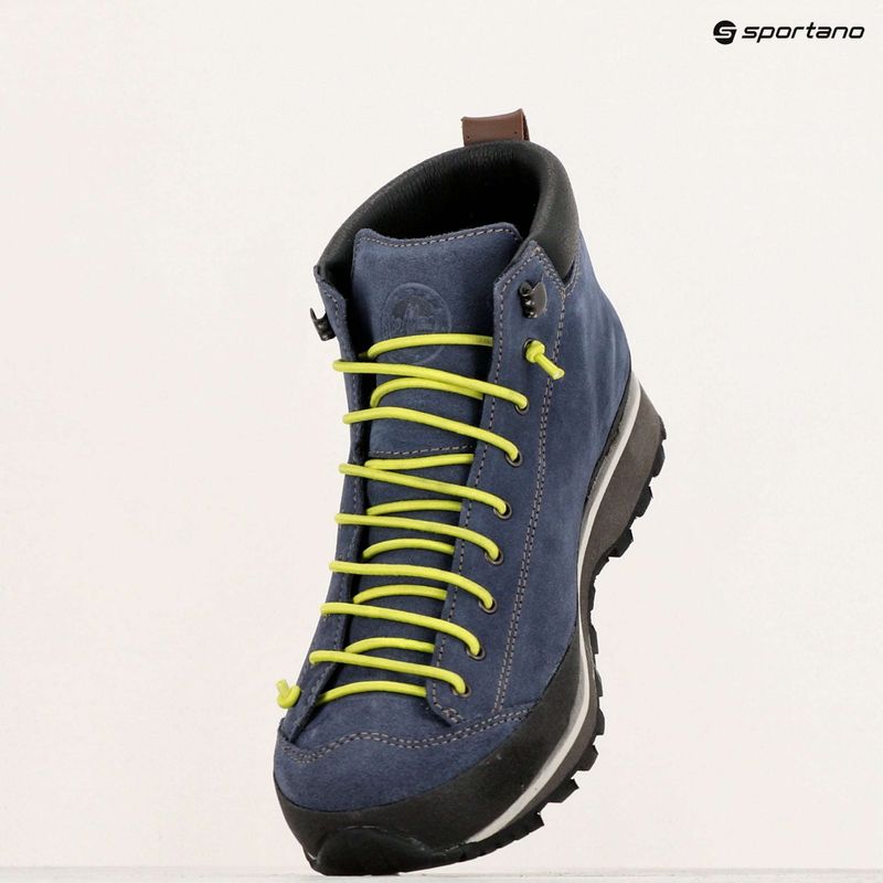 Încălțăminte de turism pentru bărbați Lomer Bio Naturale Mid Mtx Suede flag/lime 10