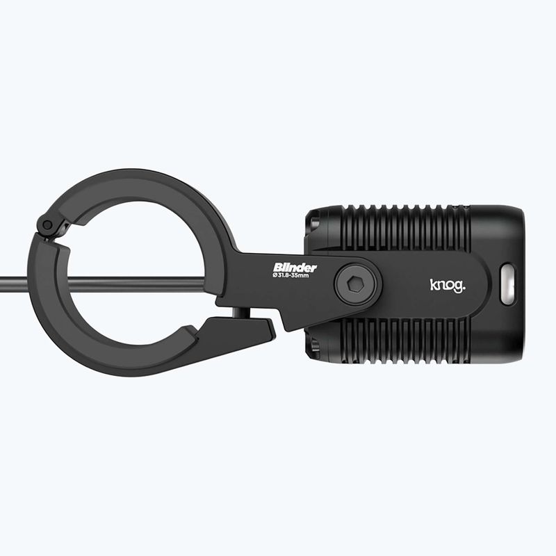 Lampă de bicicletă față Knog Blinder E 120 Lux StVZO negru 2
