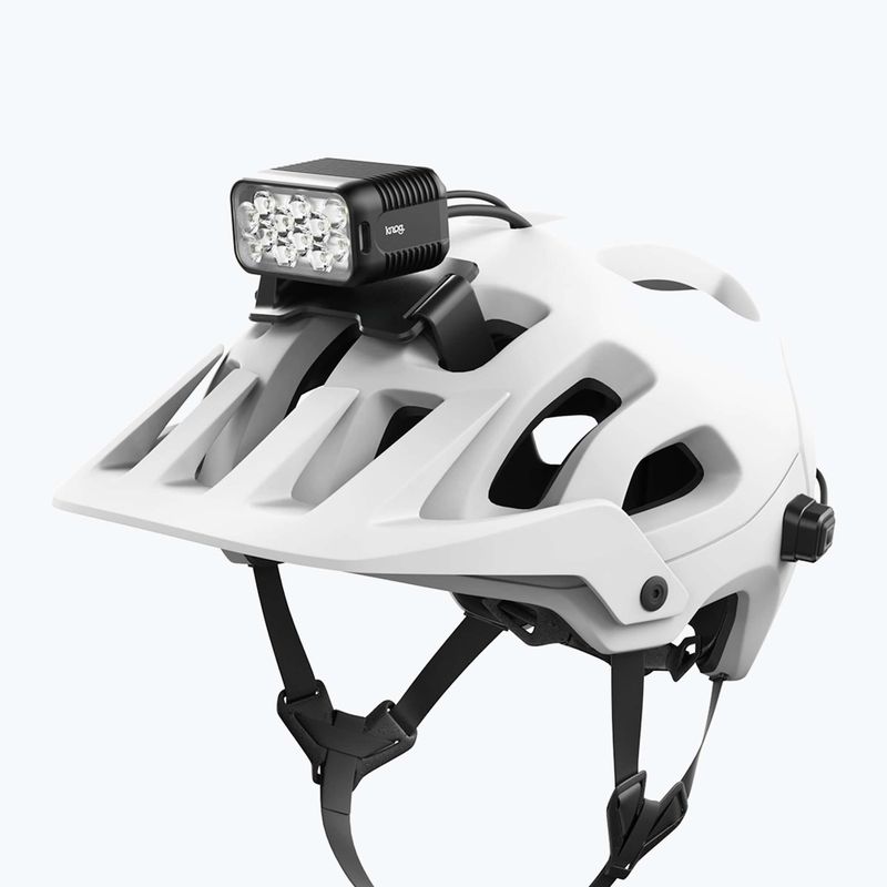 Lampă de bicicletă față Knog Blinder X 1800 + bateria 10000mAh czarny 8