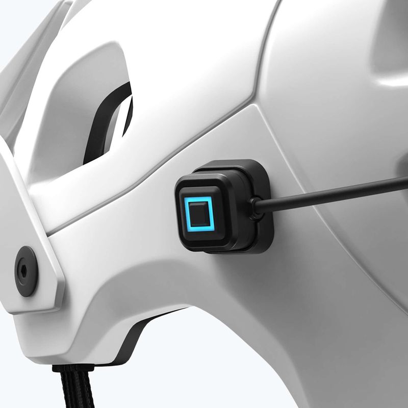 Lampă de bicicletă față Knog Blinder X 1800 + bateria 10000mAh czarny 9