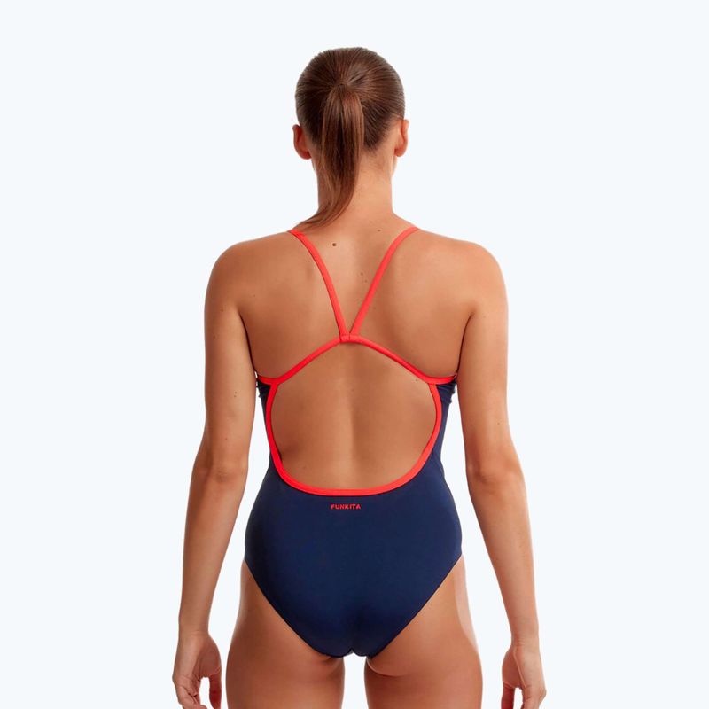 Costum de baie pentru femei Funkita Single Strap One Piece Ocean Fire 6