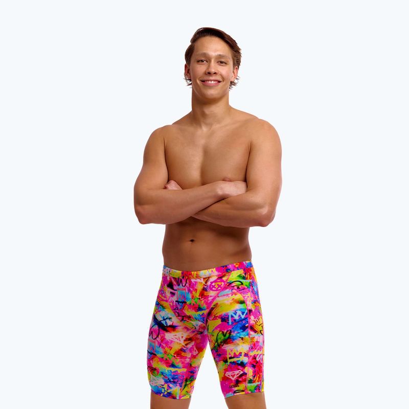 Jammere de înot pentru bărbați Funky Trunks Training Jammers tag her 3