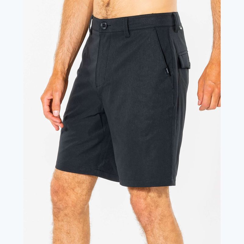 Pantaloni scurți de baie pentru bărbați Rip Curl Boardwalk Oceanside negru CWANV9 5