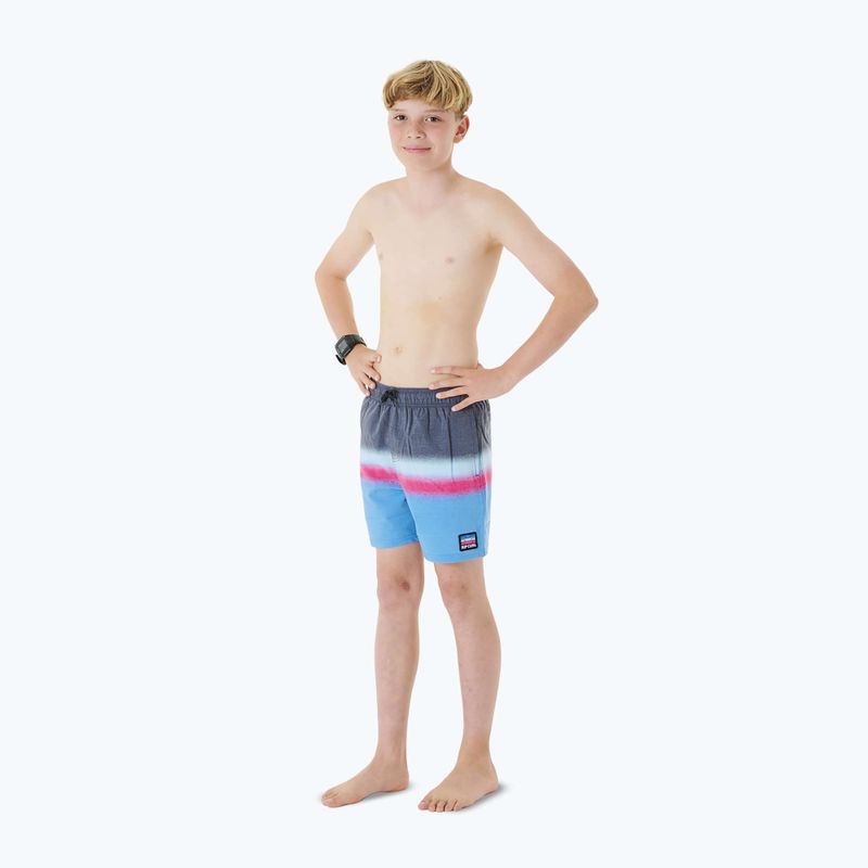 Pantaloni scurți pentru copii Rip Curl Surf Revival Volley 90 albaștri-gri 027BBO 2