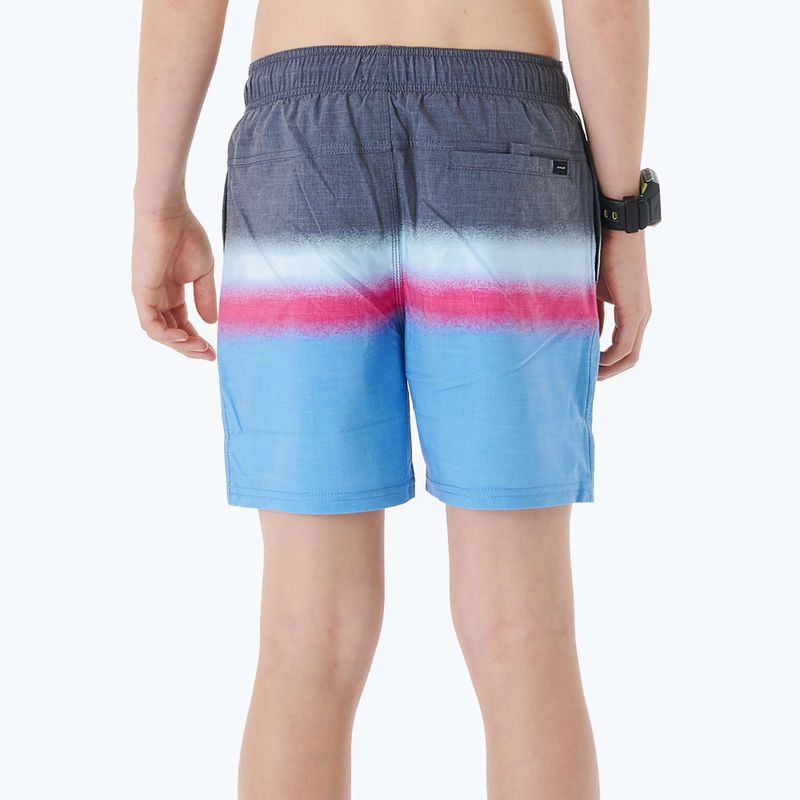Pantaloni scurți pentru copii Rip Curl Surf Revival Volley 90 albaștri-gri 027BBO 8