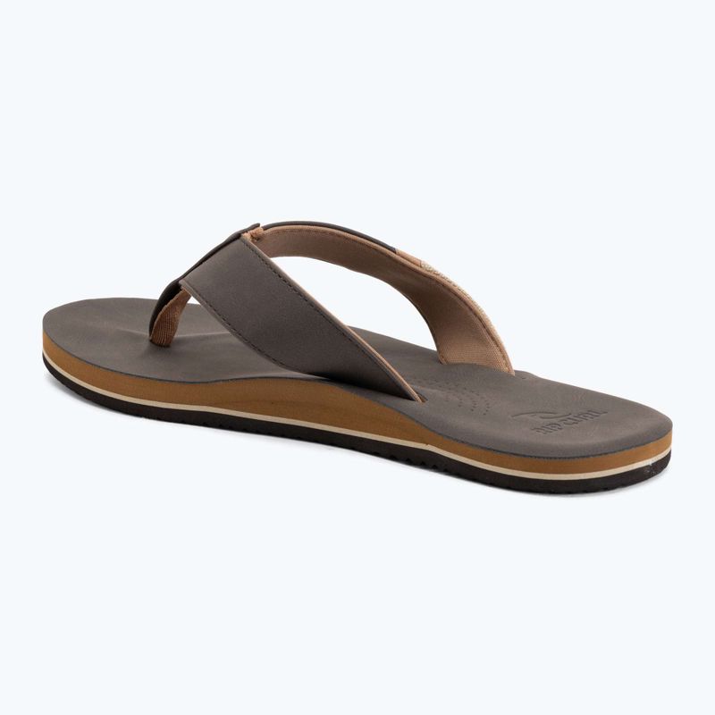 Șlapi pentru bărbați Rip Curl Oxford Bloom brown 3