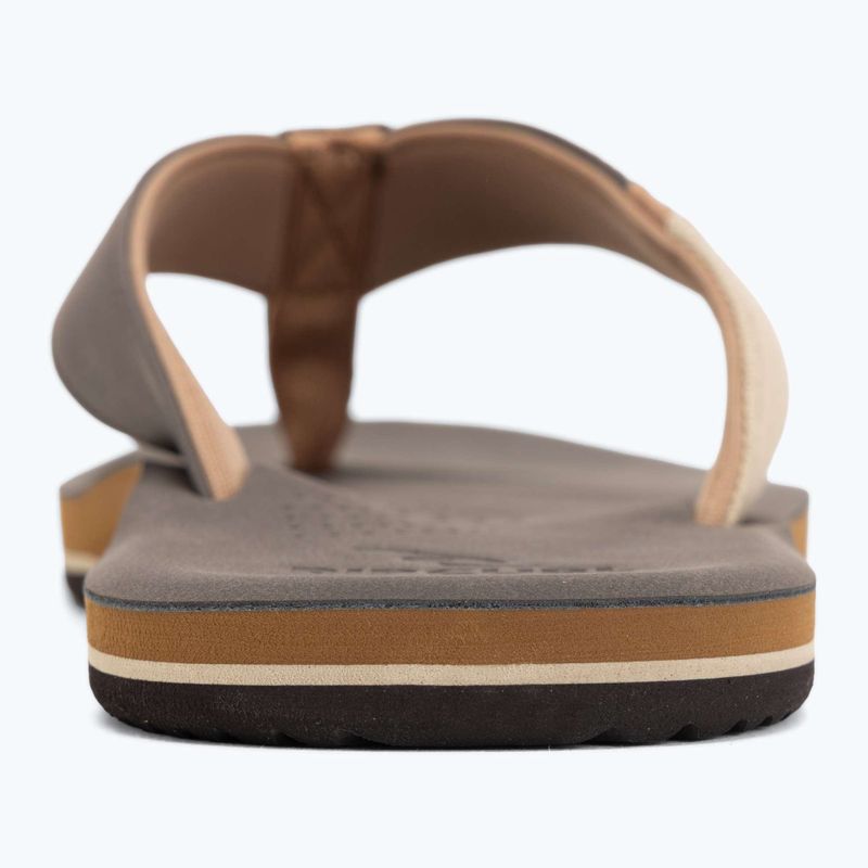 Șlapi pentru bărbați Rip Curl Oxford Bloom brown 6