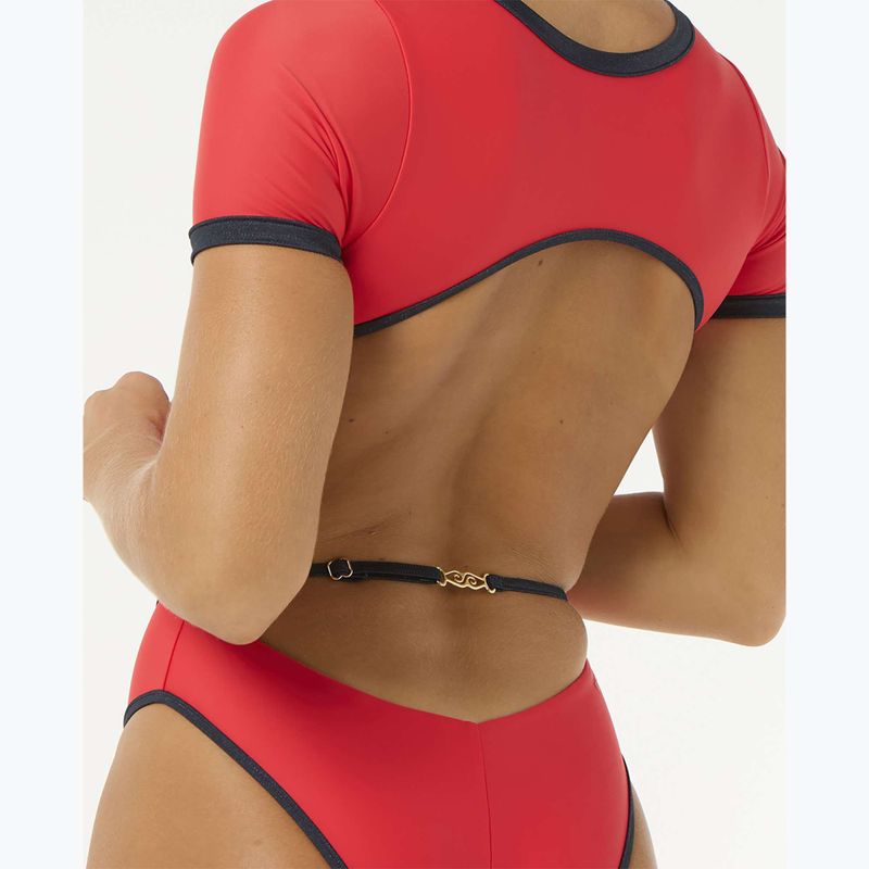 Costum de baie pentru femei  Rip Curl Bomba Cheeky Surf Suit red 5