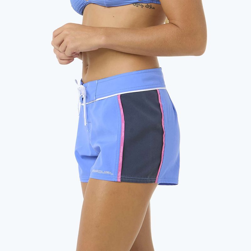 Pantaloni scurți de baie pentru femei Rip Curl Las Dalias Performance 3" blue 11